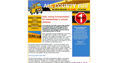 Desktop Screenshot of allcountybus.com